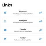 Sociálne siete a iné odkazy