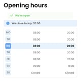 Inteligentné otváracie hodiny