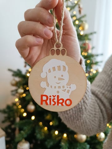 Personalizované Vianočné ozdoby