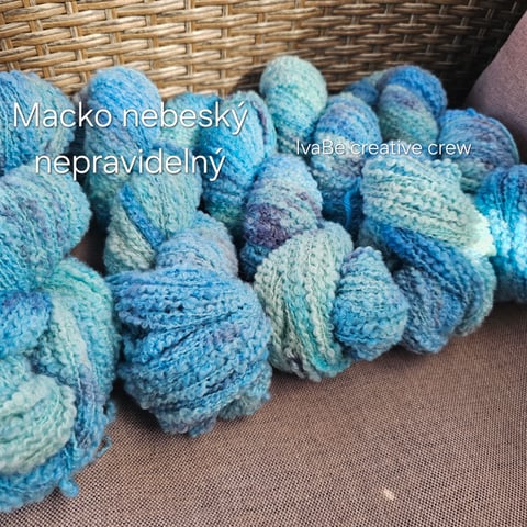 100% merino nepravidlné 200m/100g