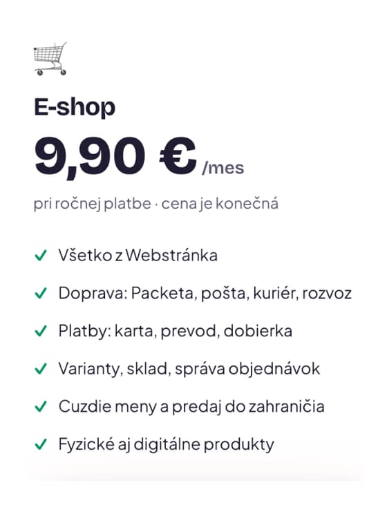 Jedna férová cena za všetko