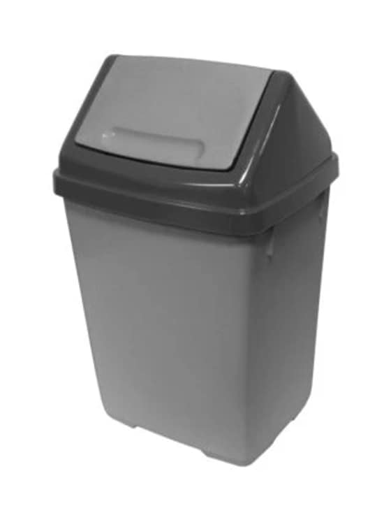 Kôš odpadkový plastový KAJETÁN 18L antracit/šedá-131f3a78-100c-4b69-8957-915b127d7377.webp