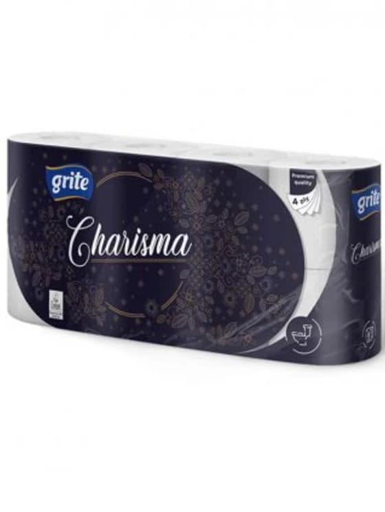 Toaletný papier GRITE Charisma Celulóza 8ks 4vrst. 140  útržkov-411e36ca-9427-428a-a743-91ea9e6c25ba.webp
