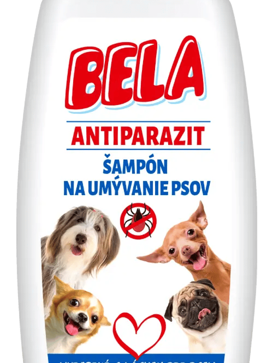 BELA ANTIPARAZIT šampón na umývanie psov 230 ml-f31c2e94-cdf3-476e-8f6e-c43b8cb51e9e.webp