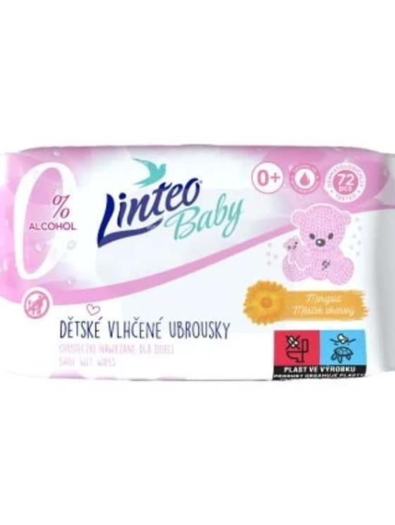 Linteo vlhčené obrúsky Baby 72ks s nechtíkom lekárskym-f6600f0a-cb92-4b1d-8d02-8e0a00fc0d0e.webp