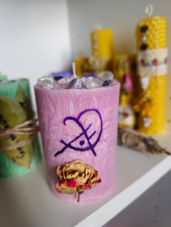 Energetické sviečky, Amulety a Rituálne oleje.