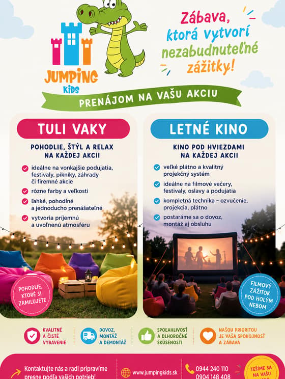 Letné Kino a Tuli Vaky