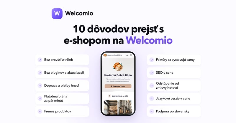 10 reasons to switch your online store to Welcomio