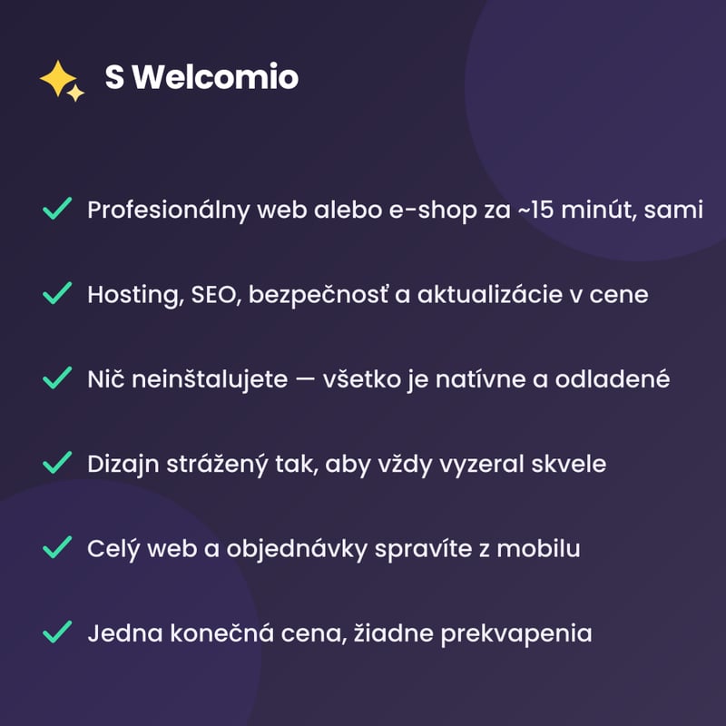 ✨ S Welcomio