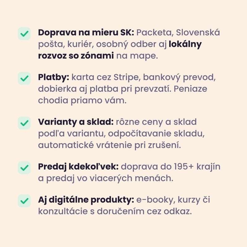 E-shop, ktorý je naozaj hotový