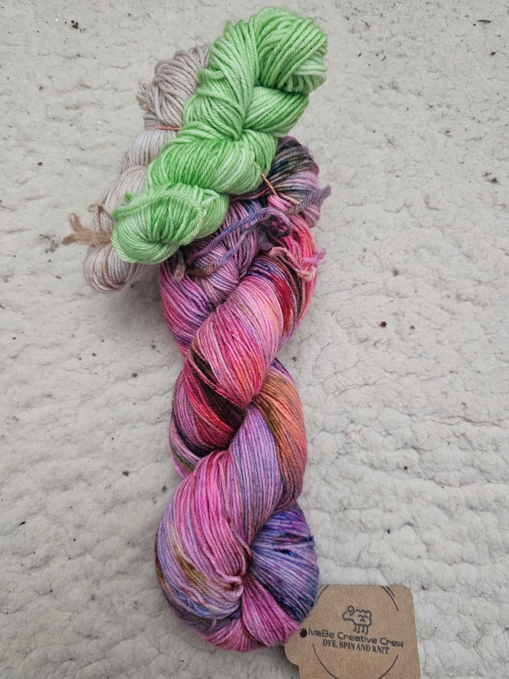 multicolor+ minies green and beige