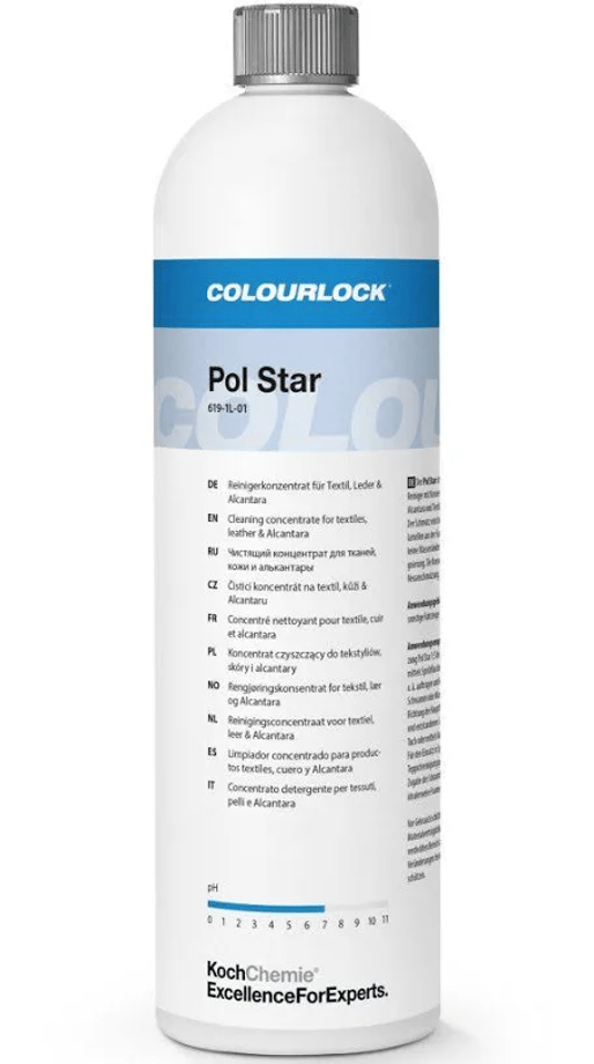 COLOURLOCK Pol Star - Čistič kože, textílií a alcantary 1L