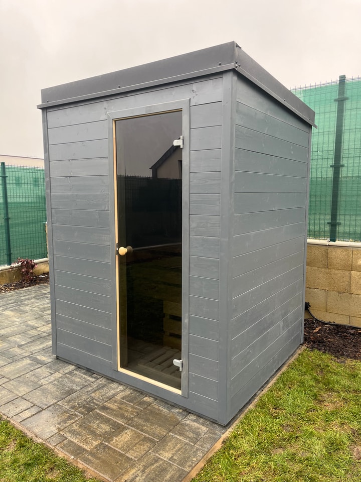Sauna 160 × 180 cm – 6 kW