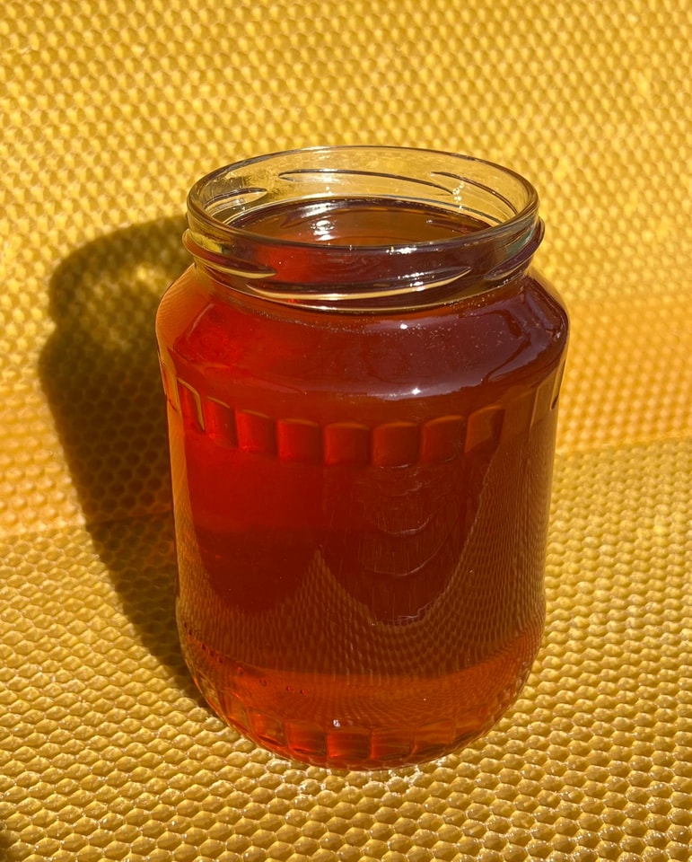 Lesný med z lazov