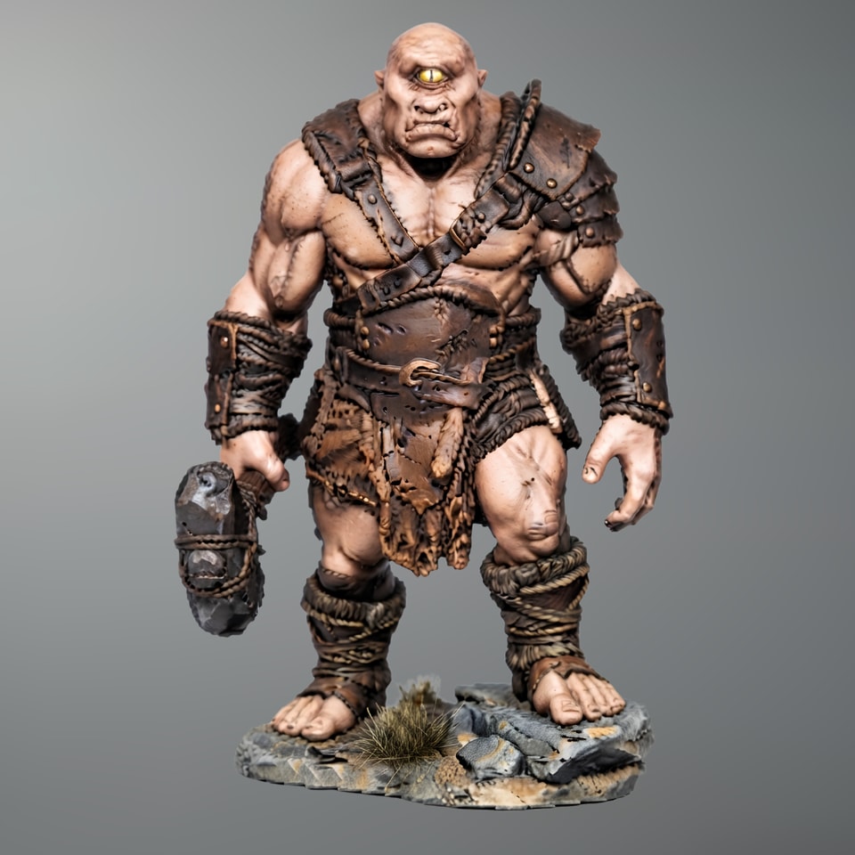 Giant Multi-Scale 3D Printable STL (Tabletop to Life-Size)