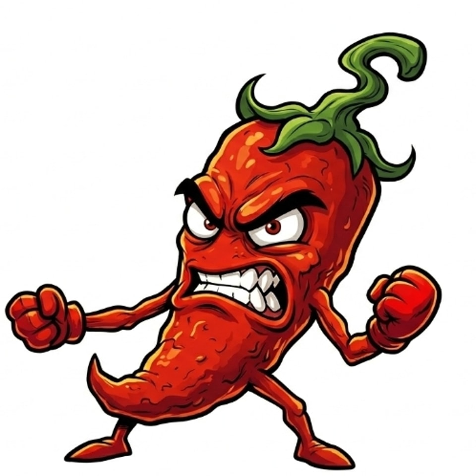 Red hot chilli pepper