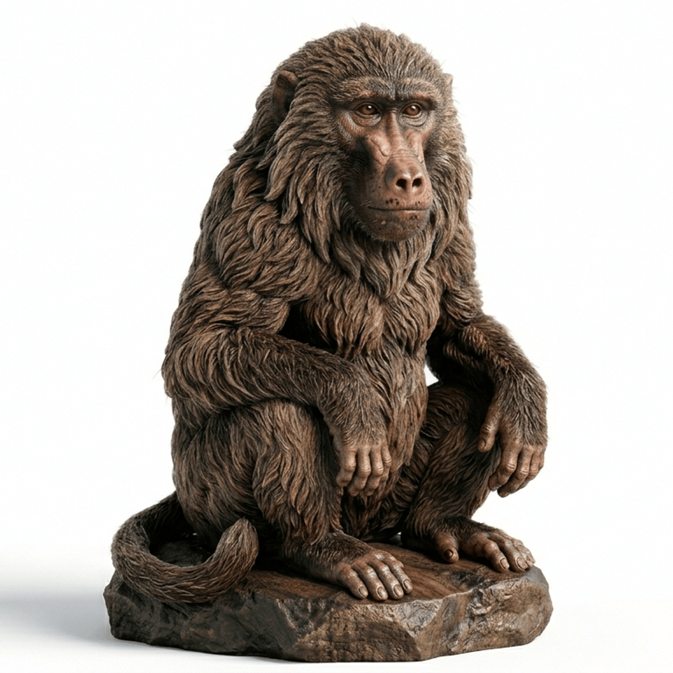 Opica Multi-Scale 3D Printable Animal STL (Tabletop to Life-Size)