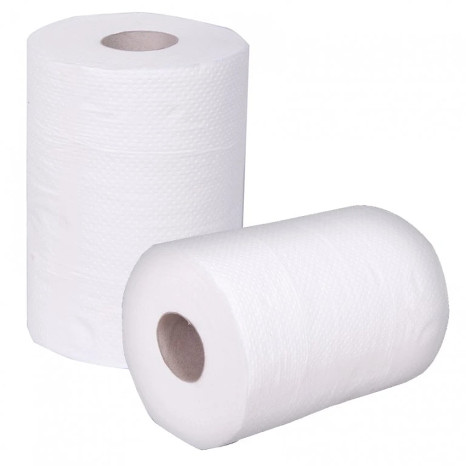Utierky papierove MIDI 50M 2vr. biele (12 ks)