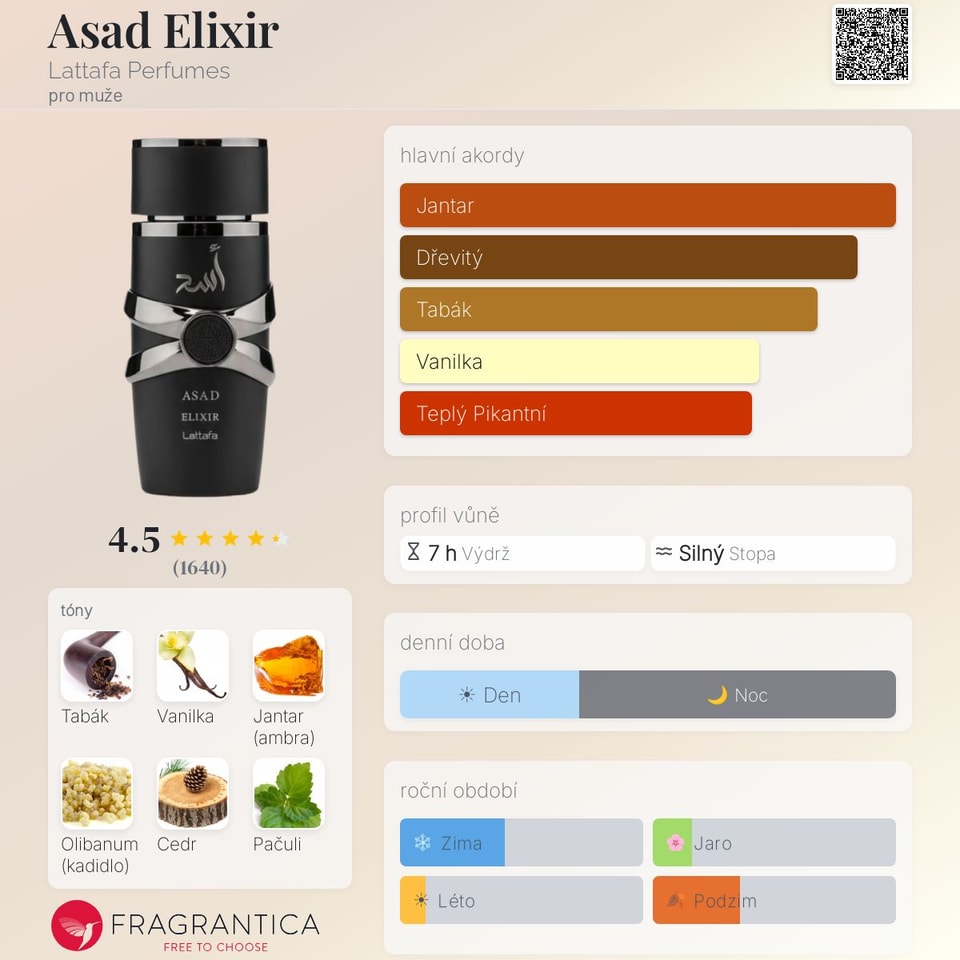 Lattafa Asad Elixir EDP 100 ml