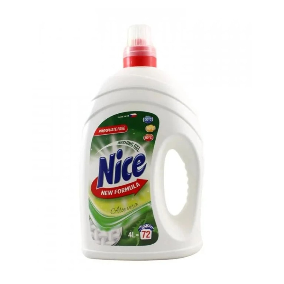 Praci gel na pranie NICE Aloe vera 4L