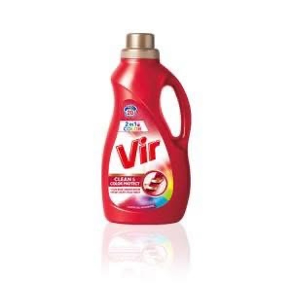 VIR - tekutý prací prostriedok - 2 in 1 COLOR - 2000 ml - 40 praní