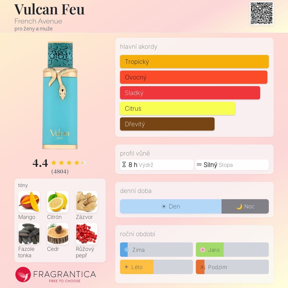 Vulcan Feu French Avenue 100ml