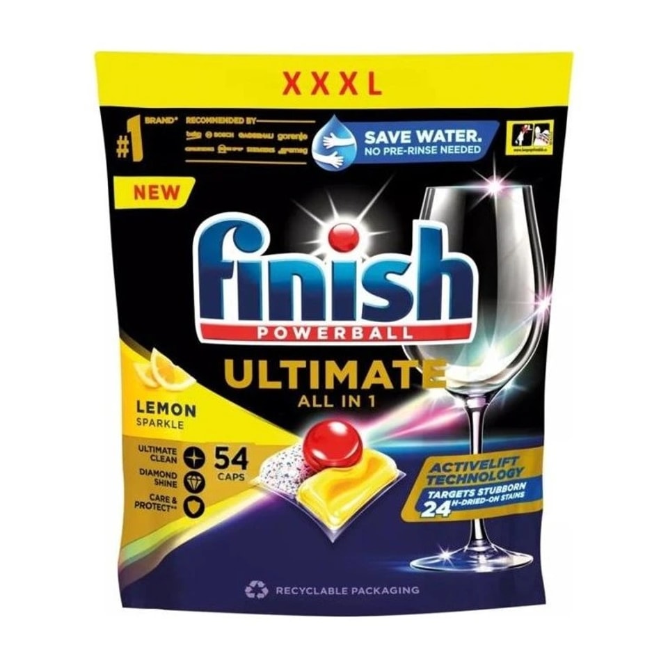 Finish tablety do umyvacky riadu Quantum Ultimate 54 ks regular