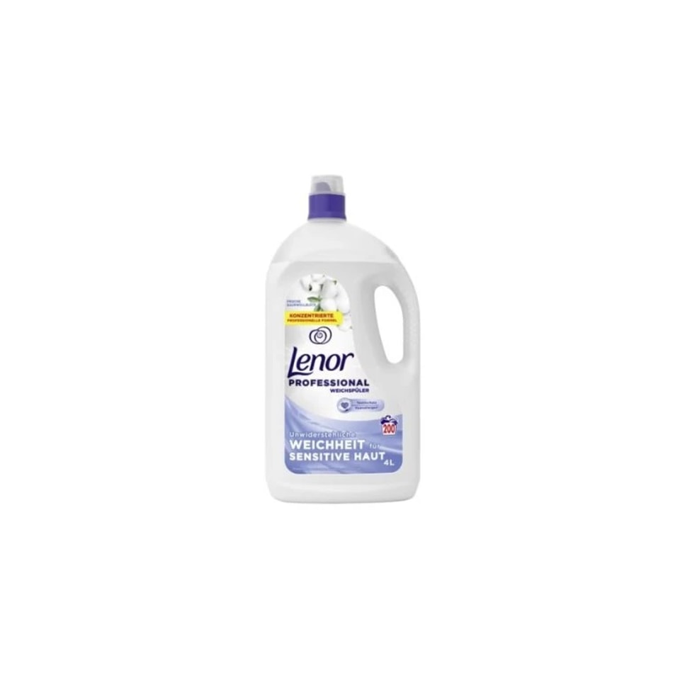 Lenor avivaz do prania soft cotton 4L biely