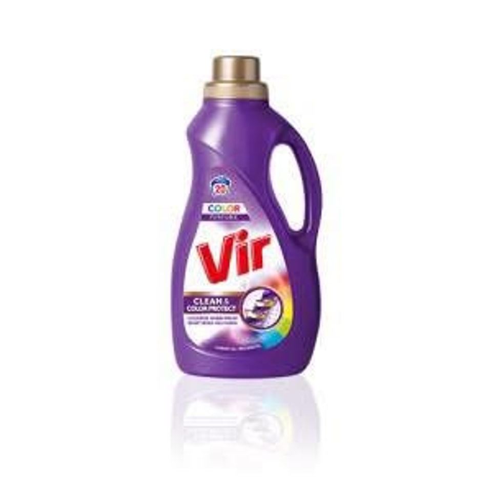 VIR - tekutý prací prostriedok - COLOR Perfume - 2000 ml - 40 praní